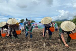 Danlanud Had Hadiri Launching Gugus Tugas POLRI dan Penanaman Jagung Serentak di Bengkayang