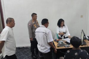 Kapolres Simalungun Sidak Layanan SKCK dan Sidik Jari, Masyarakat Mengaku Puas