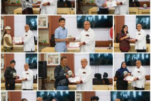 Prosesi Penyerahan Plakat dan Piagam Lomba, dan parade Nusantara Fesma 2024 Oleh Dinas Pemuda Olahraga dan Pariwisata Kota Samarinda