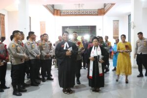 Kapolres Simalungun Pimpin Perayaan Natal Bersama Keluarga Besar dan Forkopimda