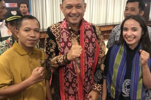 Seno aji mengajak Forum Komunikasi Pejuang Timor Timur (FKPTT) Kalimantan timur menjaga suasana kondusif jelang Natal dan tahun baru