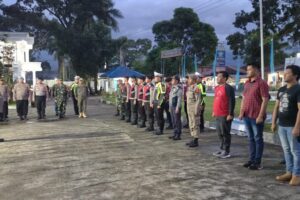 Polres Simalungun Gelar Patroli Skala Besar Amankan Malam Natal di Simalungun Serta Jaga Kondusifitas