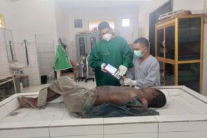 INAFIS Polres Simalungun Lakukan Identifikasi Penemuan Jenazah Pria Tak Dikenal di Parit Dolok Merangir II Simalungun