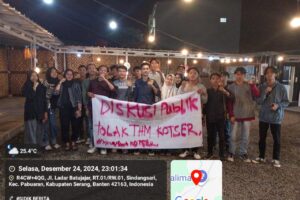 Rencana Long March Aksi Unjuk Rasa, Mahasiswa Menuai Kekecewaan Lantaran Tidak Sesuai Yang Telah Diumumkan Seblumnya