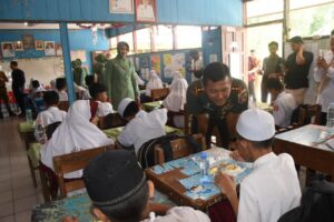 Kodim 1002/HST Sukses Uji Coba Makan Bergizi Gratis (MBG)