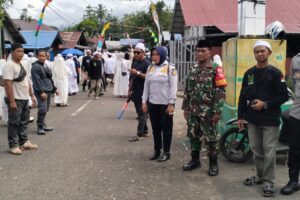 TNI-Polri Bersinergi Amankan Peringatan Keagamaan di Kahakan