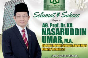 Rekam Jejak Prof Nasaruddin Umar: Dari Akademisi Hingga Menteri Terbaik dalam 100 Hari Kabinet Prabowo
