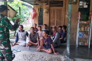 TNI AD Buka Pendaftaran: Babinsa di Hulu Sungai Tengah Proaktif Sosialisasi Rekrutmen Gratis