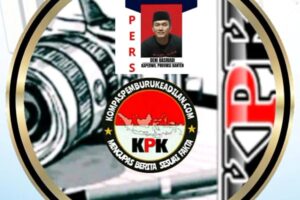 “Deni Basriadi Resmi Menjabat Ketua Kaperwil Kompas Pemburu Keadilan.com Provinsi Banten”