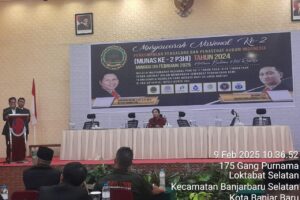 Munas Ke-2 P3HI di Banjarbaru, Dosen Hukum Uniska Kembali Jabat Ketua Umum
