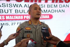 silahturahmi Kapolres Malinau dengan OKP
