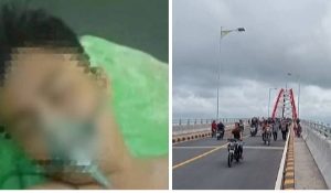 Seorang Remaja Meninggal Dunia Gara² Kericuhan di Jembatan Sungai Sambas Besar (JSSB)
