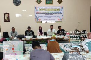 Serius Bahas Desa, TPP Kabupaten Soppeng Rapat Koordinasi, Sekaligus Buka Puasa Bersama.