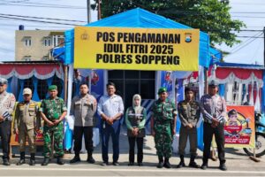 Peran Pemkab Soppeng bersama TNI Polri di Mudik Lebaran.