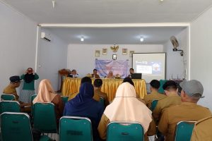 Pemerintah Kecamatan Donri-Donri Kab.Soppeng, Gelar Sosialisasi tindak lanjut Pembentukan KOPDES Merah Putih.
