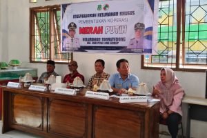 Masyarakat Tanrutedong Bentuk Koperasi Merah Putih, Wujudkan Instruksi Presiden RI