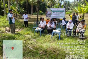 Desa Pising Launching Kegiatan Ketahanan Pangan Tematik Padi Sawah Pertama di Kecamatan Donri-Donri
