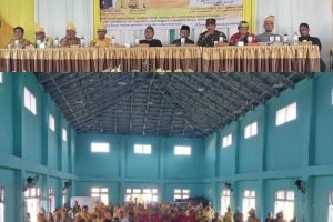 Ketua Gerdayak Batola Norjenah, SE.MM menghadiri Milad Ke-2 LKB DPC Barito Kuala.