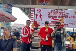 Dalam Rangka Hut Proklamasi RI yang Ke 80 Tahun, Komunitas Wasaka Ikut Memeriahkan Dan Berpartisipasi.