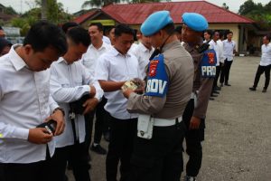 Propam Polda Kalbar Gelar Gaktiblin di Polres Landak, Sejumlah Personel Ditemukan Melanggar Disiplin