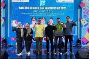Dinas Kominfo Batola Hadiri Rakerda Dinas Komunikasi dan Informatika se-Kalimantan Selatan