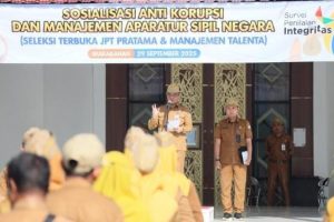 SPI KPK Jadi Sorotan, SEKDA Ingatkan ASN Jaga Disiplin Dan Integritas.