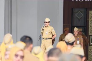 Program Makan Bergizi Gratis Jadi Sorotan Dalam Apel Rutin ASN Pemkab Barito Kuala.