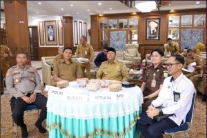 Bupati Batola Hadiri Rapat Koordinasi Inflasi 2025 Bersama Kemendagri Secara Daring