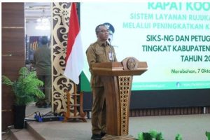 Rakor SLRT Batola Bahas Transformasi DTKS Menjadi DTSEN