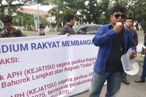 PERMADA Gelar Aksi Unjuk Rasa di Kejati Sumut: Desak Periksa Kades Timbang Jaya, Bahorok-Langkat
