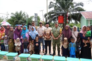 Bupati Dan Wabup Batola Hadiri Kunjungan Kerja STERAD TMMD KE-126 Di Wanaraya