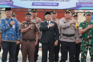Bupati Batola hadiri apel pasukan Operasi Zebra Intan