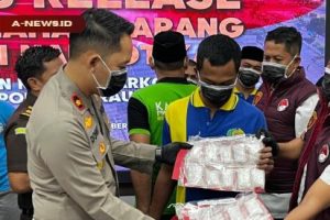 Kurir Sabu 1 Kilogram dari Tarakan Dibekuk Sat Resnarkoba Polres Berau