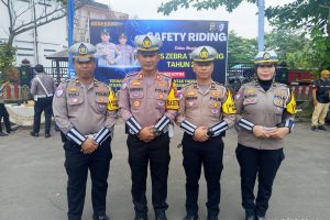 Satlantas Kotawaringin Timur Gelar  Safety Riting   Untuk Mengedukasi Masyarakat.