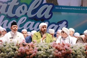 Batola Bersholawat Di Hari Jadi Batola ke-66. Kawasan Jembatan Barito Menjadi Lebih Indah.