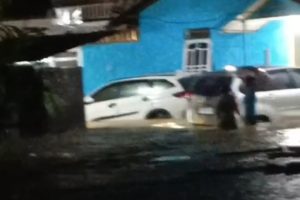 Banjir Terjang Bantaran Sungai Amandit, Puluhan Rumah Warga Terendam di Hulu Sungai Selatan
