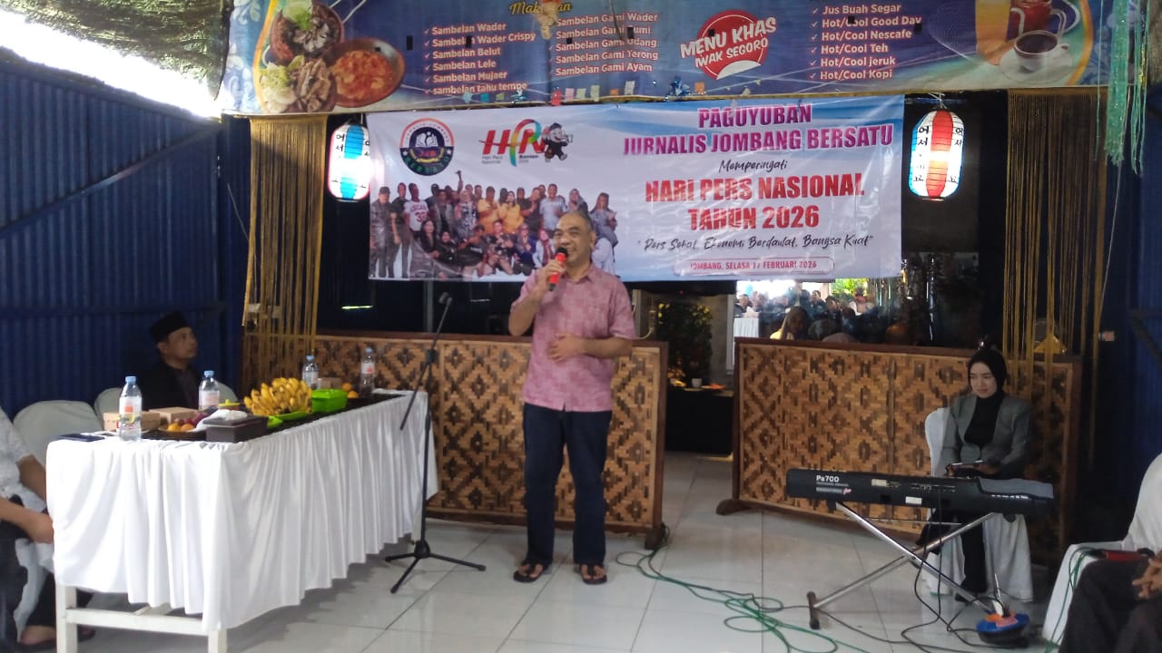 Paguyuban Jurnalis Jombang Bersatu Peringati HPN 2026 dengan Santunan Anak Yatim