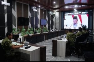 Pangdam II/Sriwijaya Ikuti Launching 218 Jembatan, Bukti Nyata TNI AD Hadir di Tengah Rakyat