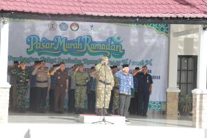 Bupati Batola H. Bahrul Ilmi Sambut Batalyon Infanteri TP 925