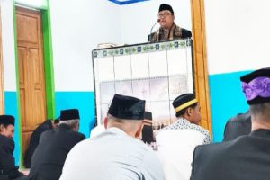 Ustadz Imran M Djufri : Khotib Idul Fitri Dan Dulman Abdullah Imam Shalat ID Masjid Nurul Amin Bilo.