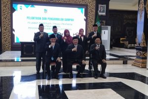 Pelantikan dan Pengambilan Sumpah Pejabat Pimpinan Tinggi Pratama Di Lingkungan Pemerintah Kabupaten Jombang