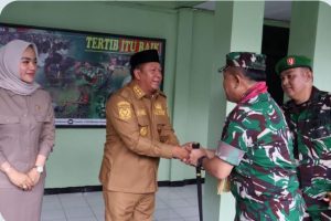 Bupati Barito Kuala Sambut Kunjungan Kerja Pangdam XXII/Tambun Bungai di Kodim 1005/Barito Kuala