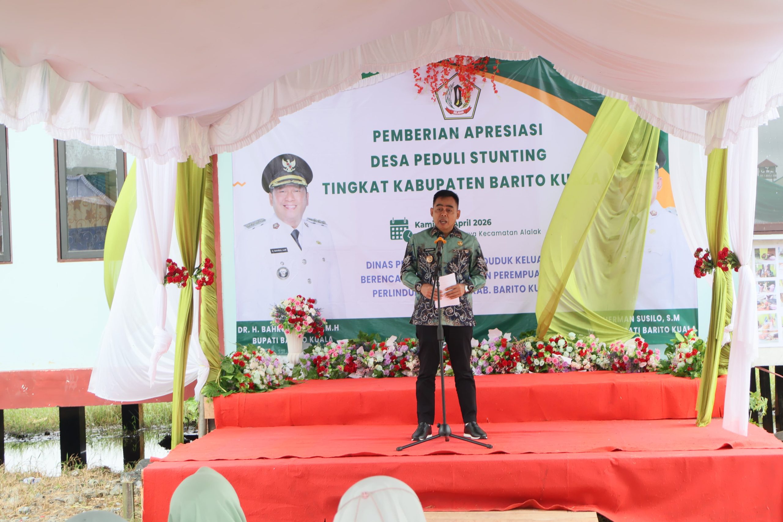 4 Desa Di Batola Mendapat Apresiasi Desa Peduli Stunting