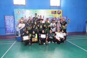 Songsong Batola Bersinar, Herman Susilo Tutup Kejuaraan Bulutangkis Antar-SKPD