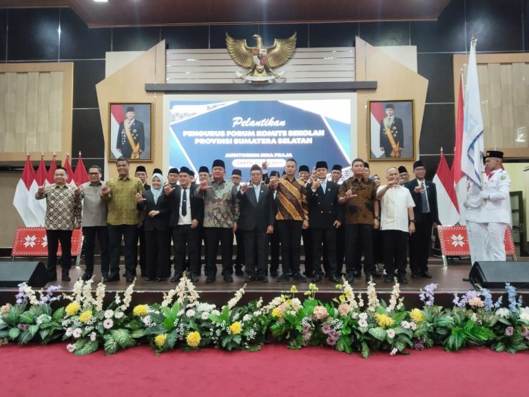 Forum Komite Sekolah Sumsel Resmi Dilantik, Herman Deru Dorong Sinergi Pendidikan