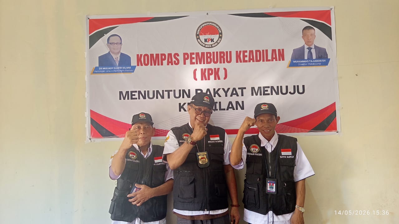 Peringati Harlah Media Kompas Pemburu Keadilan (KPK) Dengan Syukuran Dan Doa Bersama