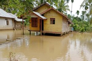 Luapan Krueng Peuto Rendam Tiga Gampong di Lhoksukon Aceh Utara, Ratusan KK Terdampak Banjir