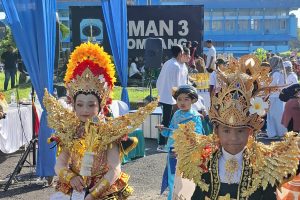 Derap Nada Ar Rahman Meriahkan Parade Drumband PGTKI se-Kecamatan Jombang dalam Rangka Hardiknas 2026