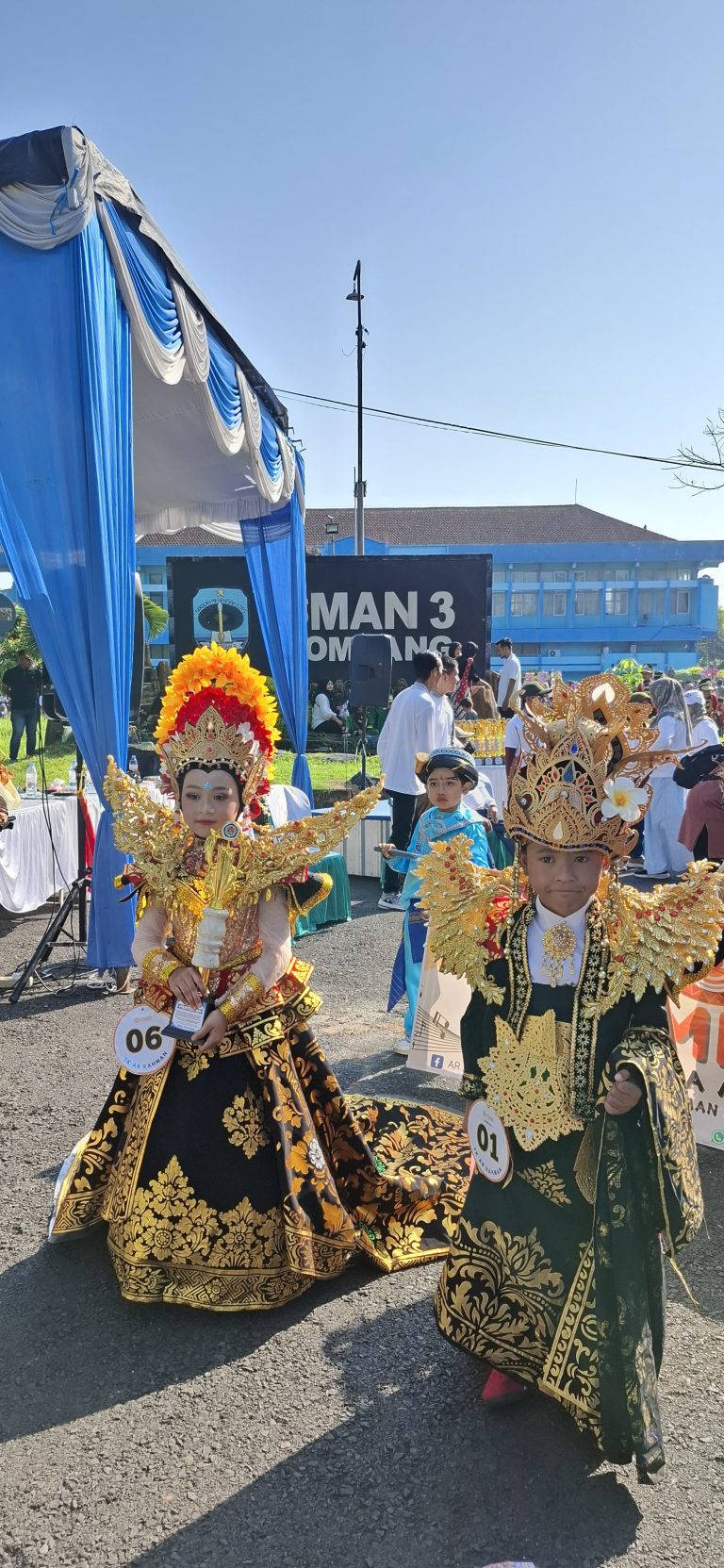 Derap Nada Ar Rahman Meriahkan Parade Drumband PGTKI se-Kecamatan Jombang dalam Rangka Hardiknas 2026