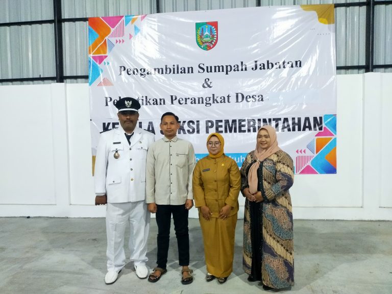 Pelantikan Kepala Seksi Pemerintahan Sambong Dukuh Rizka Dwi Cahyati,S .Ak Resmi Mengemban Amanah